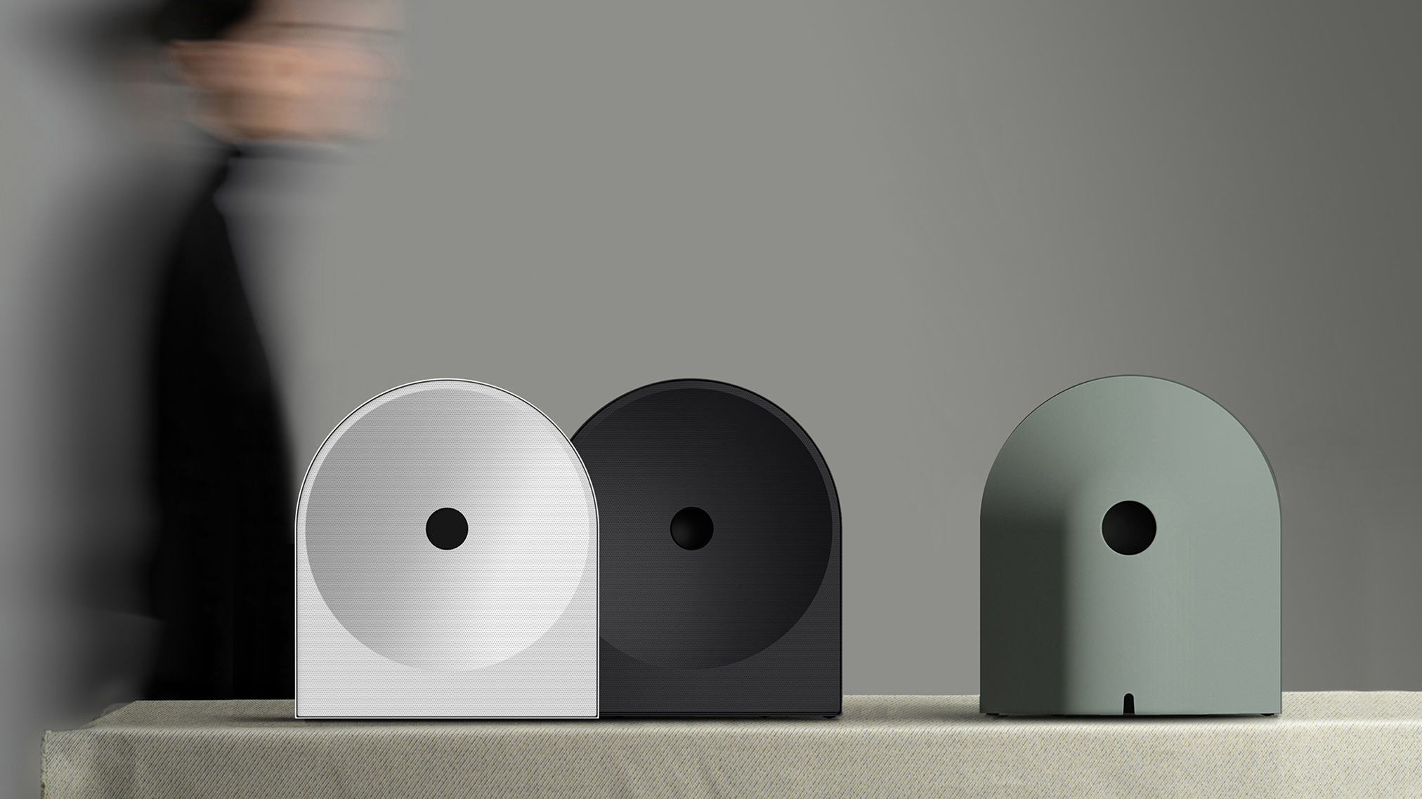 Music Studio 5 in White and Black with mockup on table