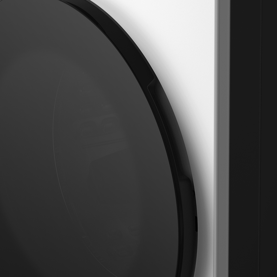 Various angles highlight the washer's side profile and detailed features.