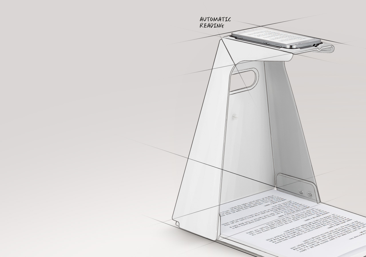 A sketch of the Optical Scan Stand is shown.