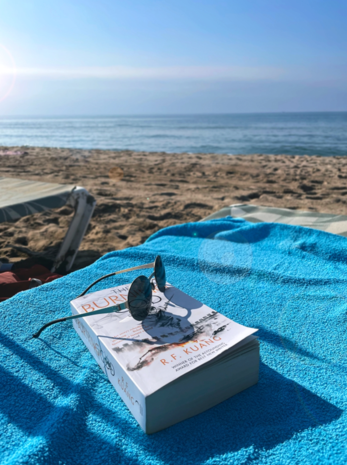 A beach in Castelldefels, Spain, in August 2023.