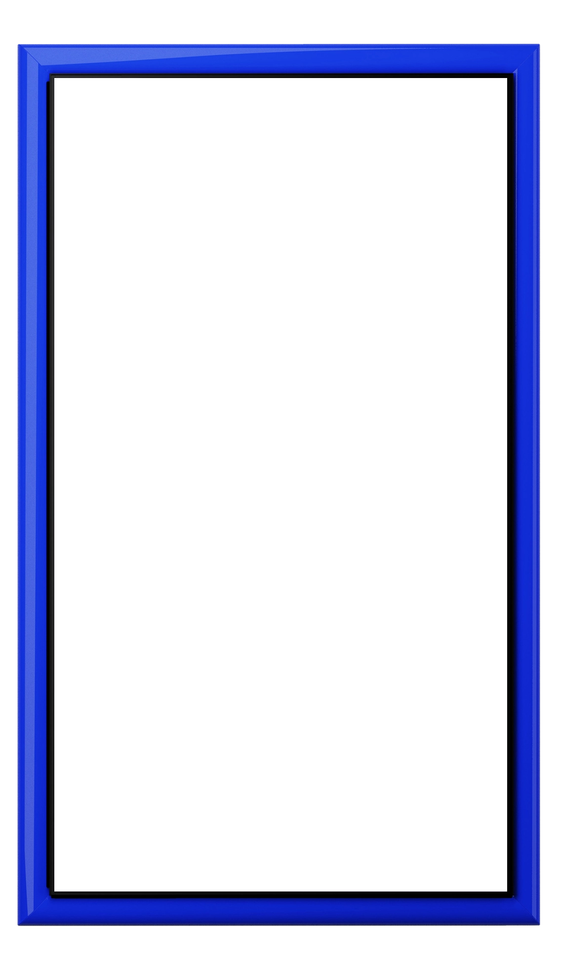 Inside a glossy bright blue frame is the Galaxy Z Fold8, a foldable smartphone that opens like a book. A blue balloon, a steaming teapot-shaped ornament, hands pressing the screen and holding an apple, and a teapot and chessboard below humorously depict technology and communication.