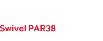 Ball Hinge LED Lamp for Lighting Where You Want Swivel PAR38