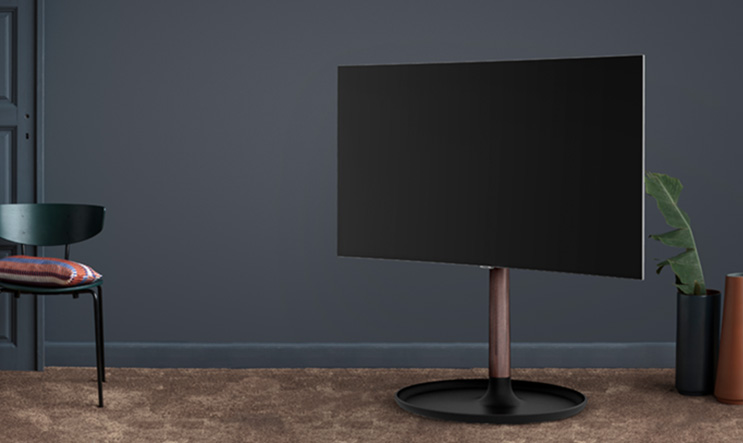 An image shows <Personality> work which was selected as the finalist in the competition contest of Samsung Electronics QLED TV stand.