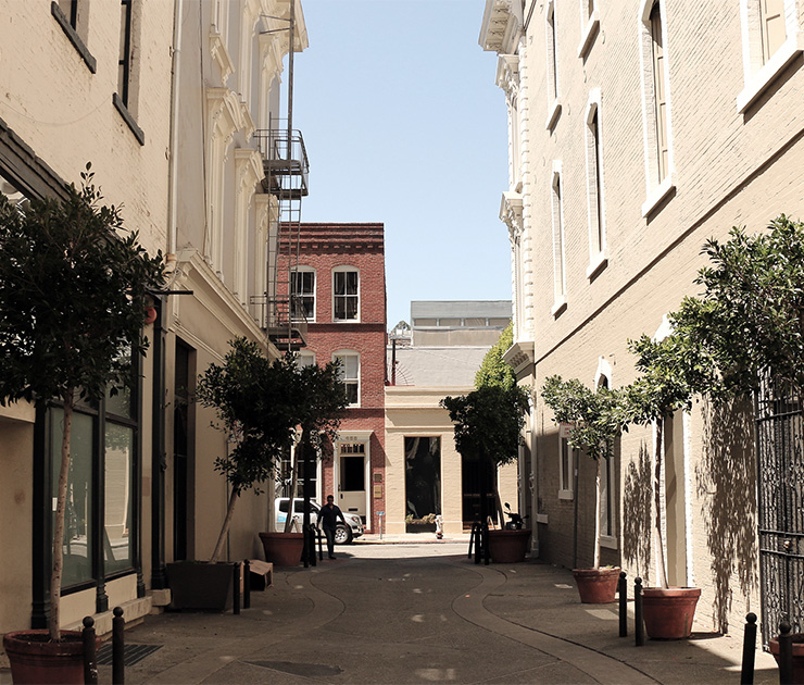 An image of the San Francisco’s street