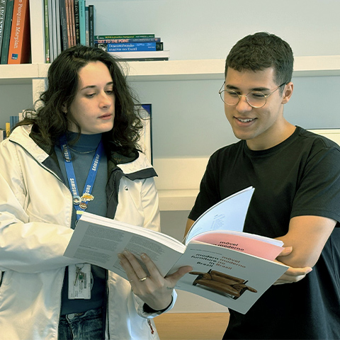 An image of SDLA staff having a meeting.