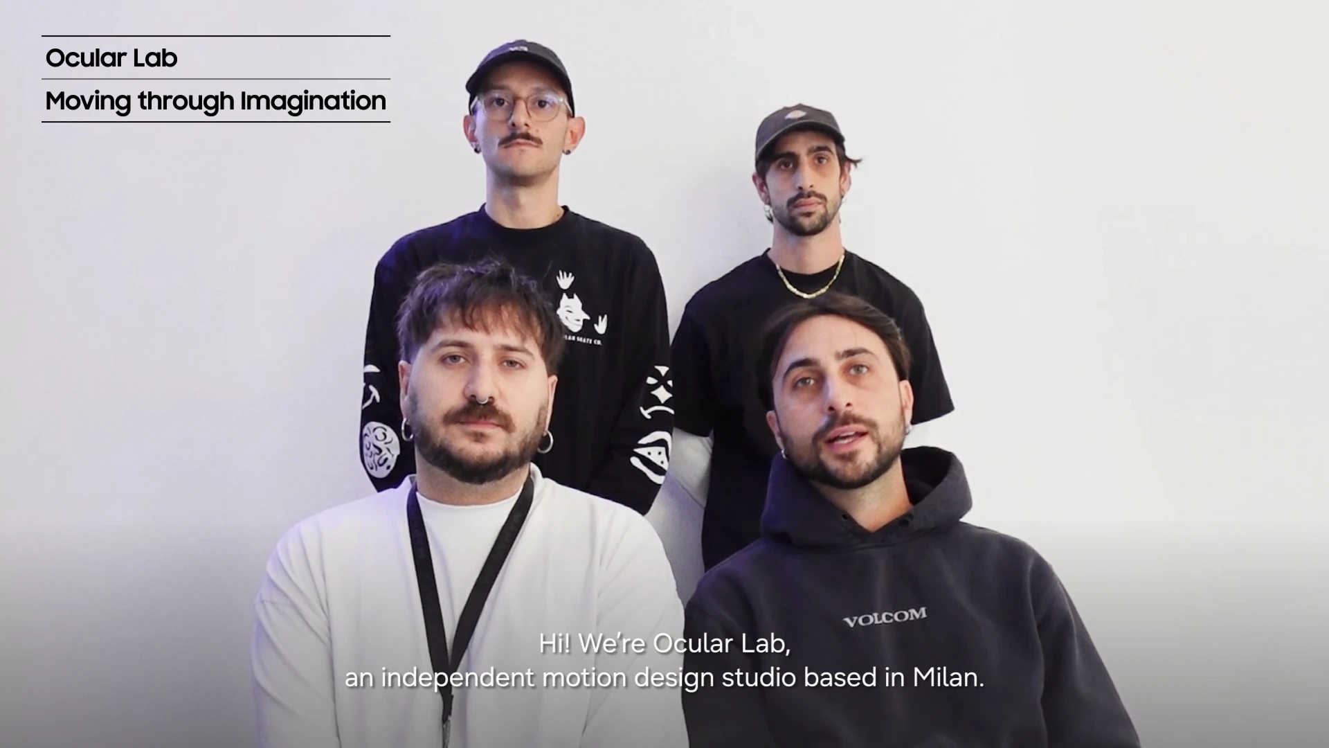 Thumbnail for an artist interview introducing MOVING THROUGH IMAGINATION by Ocular Lab.