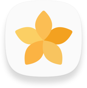 An image shows the new visual language applied to icons