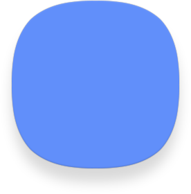 An image shows the new visual language applied to icons