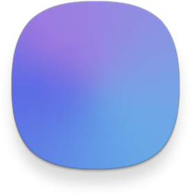 An image shows the new visual language applied to icons