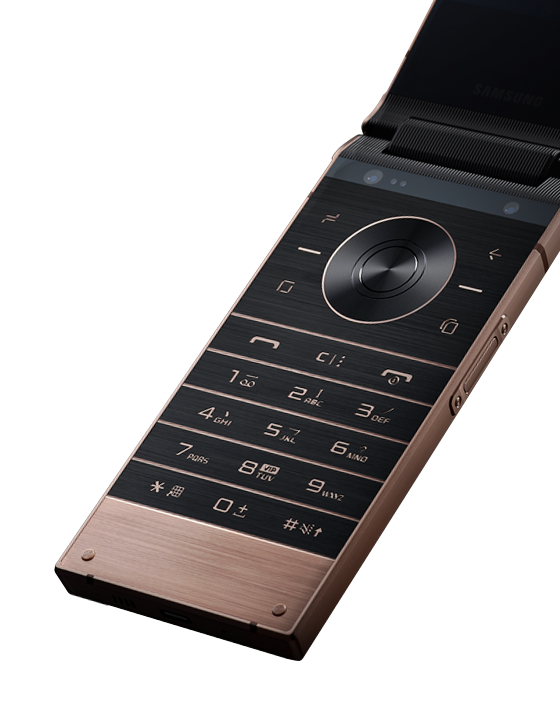 This is a close-up image of Samsung W2019 keypad.
