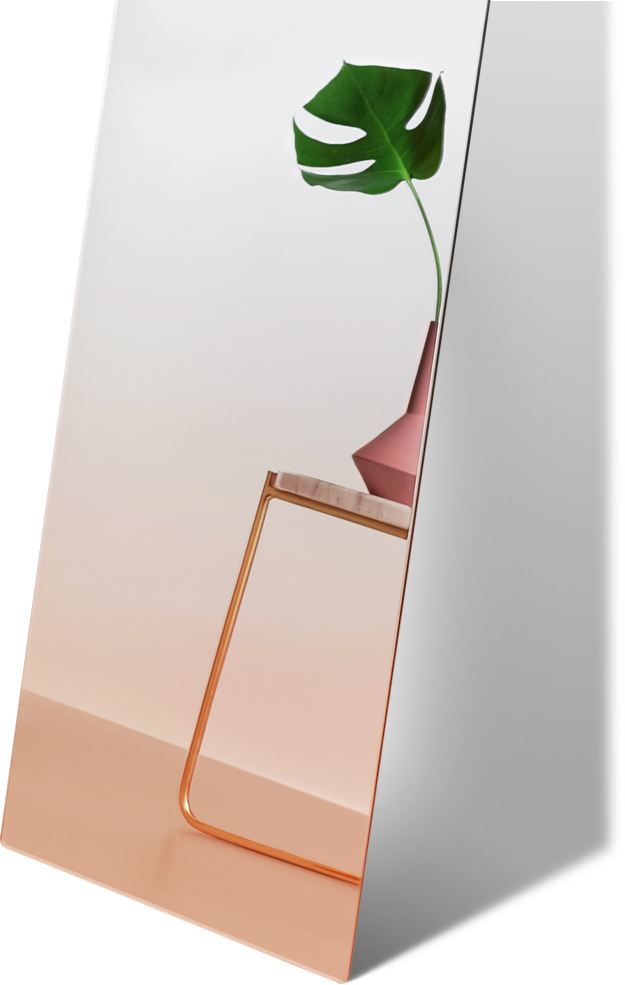 에어드레서 골드 미러 도어 이미지입니다.