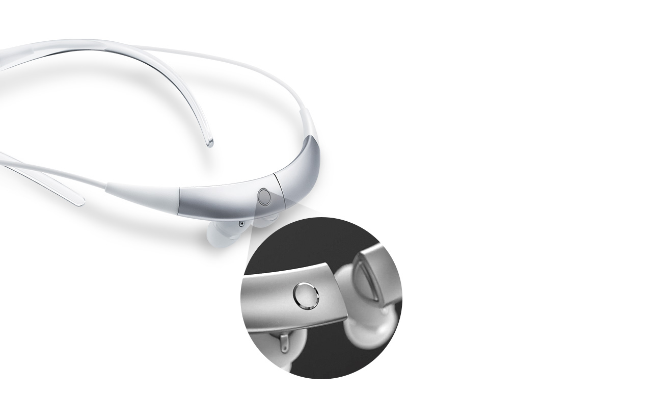 자석 체결구조의 목걸이형 블루투스 이어폰 Gear Circle