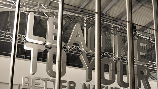 Lead me to your door 전시 풍경 이미지가 있습니다.