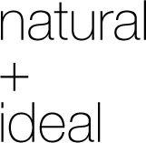 Natural + ideal
