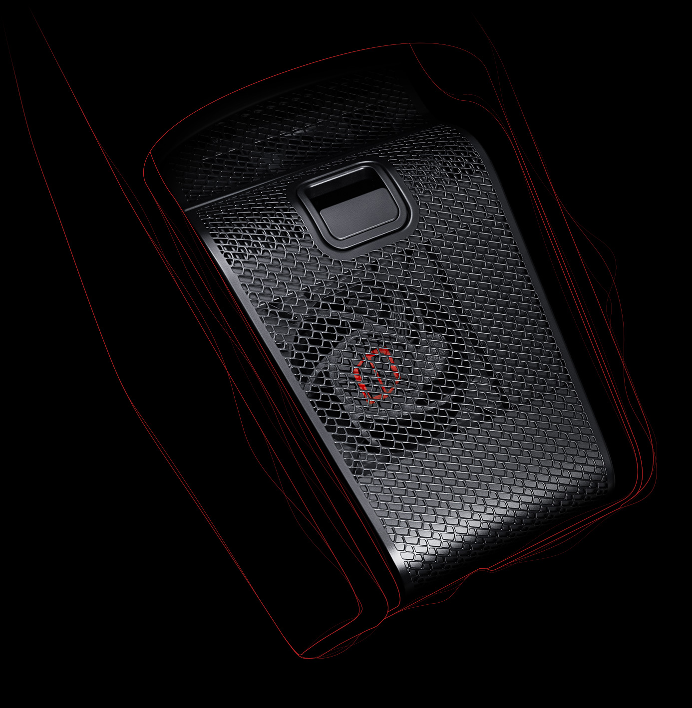 데스크탑 오디세이의 헥사 플로우 시스템을 보여주는 이미지입니다.