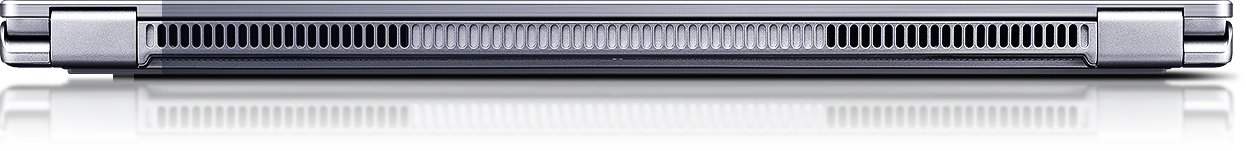 오디세이 Z의 두께를 보여주는 이미지입니다.