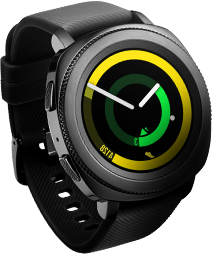 기어 스포츠 두 개가 앞 뒤로 놓여져 있습니다.