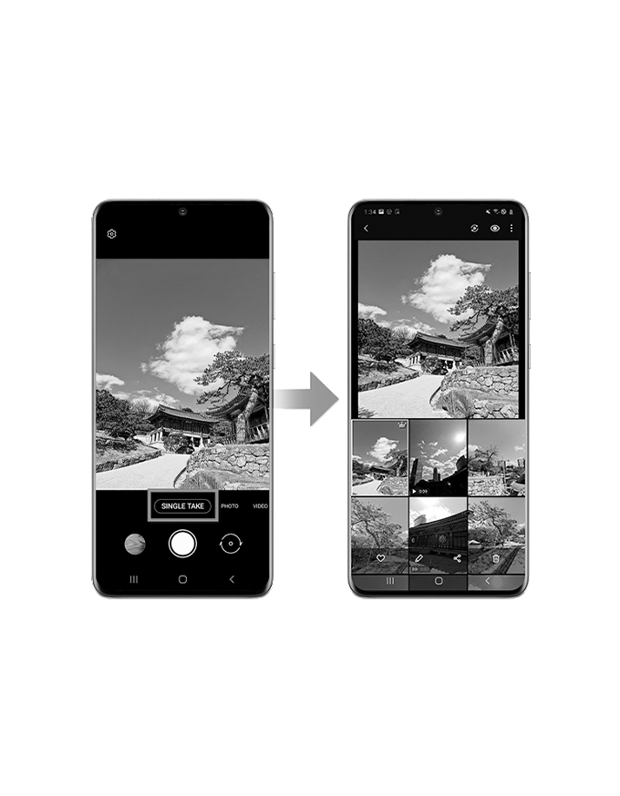 SINGLE TAKE - CAMERA UX