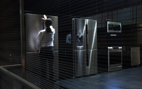 Sensing House 전시공간 내부에 설치된 Chef Collection 제품들